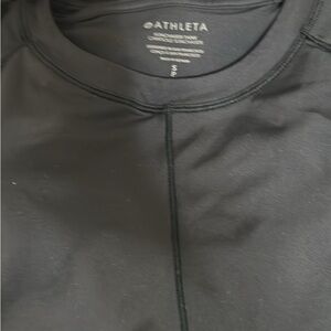 Athleta Black sleeveless T-shirt